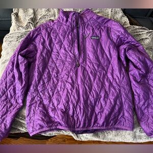 Patagonia Nano Puff QuarterZip Womens L